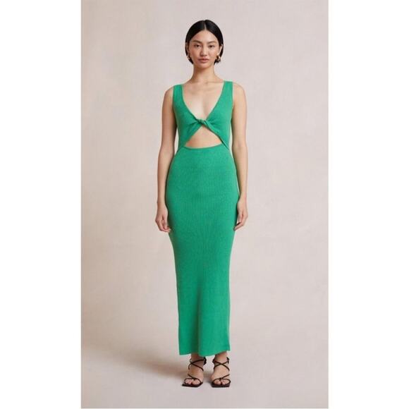 Bec & Bridge Green Halter Bodycon Maxi Dress - Picture 5 of 12